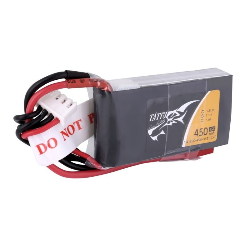 GENS ACE Akumulator LiPo TATTU 11,1V 450mAh 45C 3S1P JST