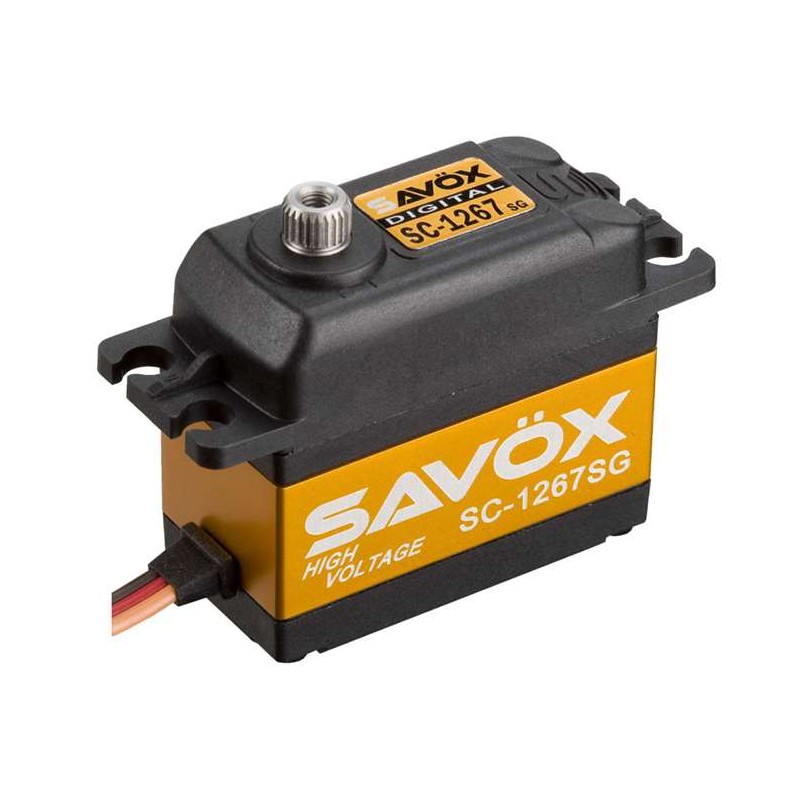 SAVOX Serwomechanizm SC-1267SG 62g (20kg/0,095sec) 