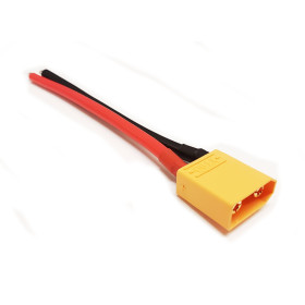 AMASS Gniazdo XT90 z przewodami 12AWG 10cm