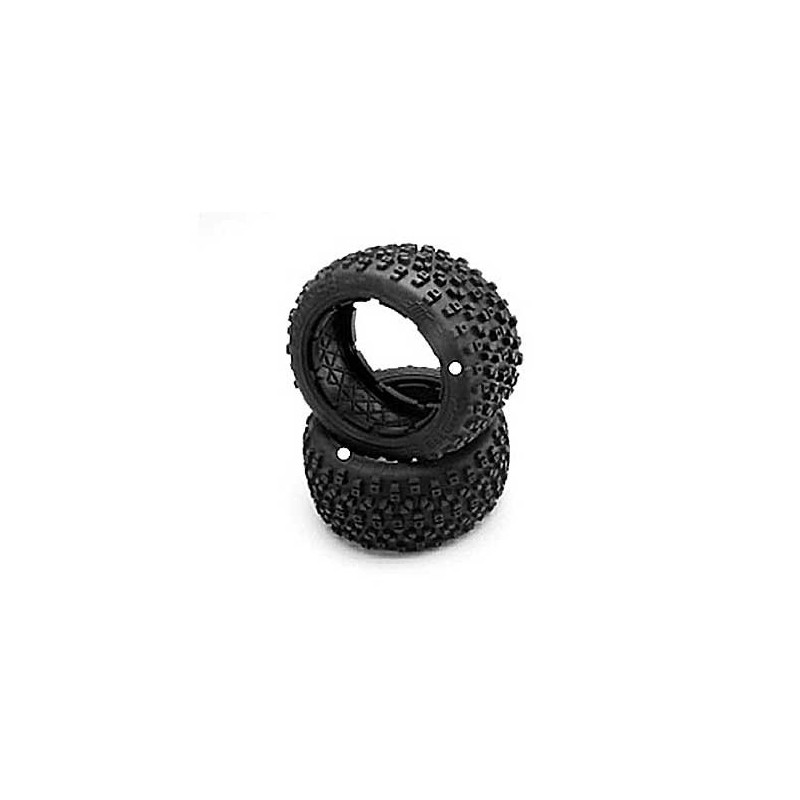 HPI RACING HB PROTO TIRE (White/Baja 5B/Rear/2pcs)