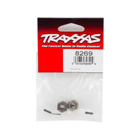 TRAXXAS Mocowania kół / HEX 12mm z pinami