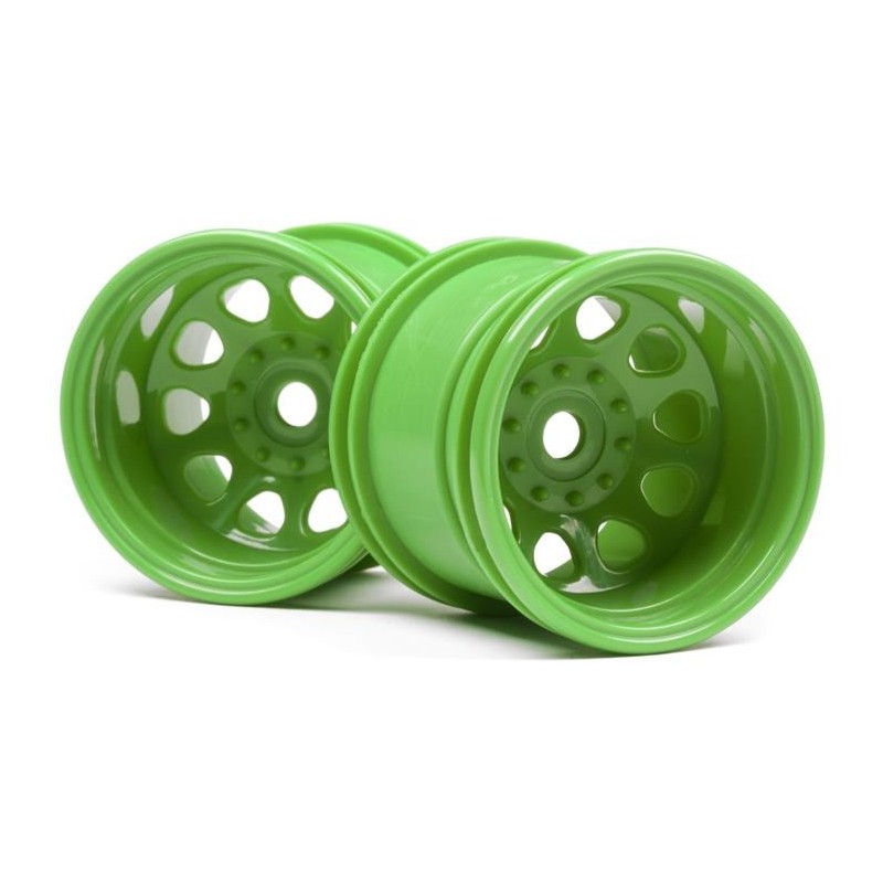 HPI RACING Felgi 2szt. 1/10 2.2" CLASSIC KING WHEEL GREEN