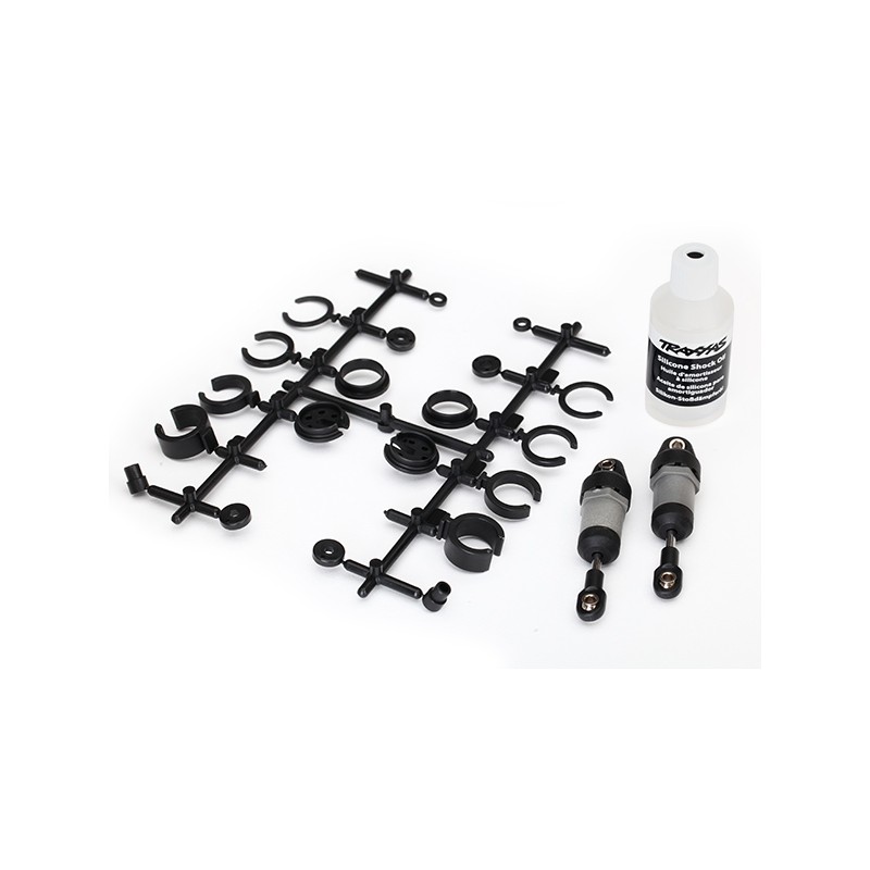 TRAXXAS Amortyzatory 2szt. / Ultra Shocks (grey) (short)