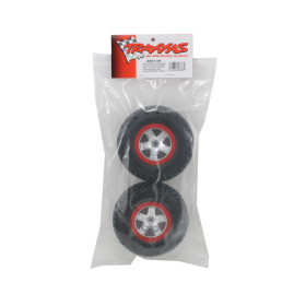 TRAXXAS Koła 2szt. / SCT Wheels, ultra-soft S1 compound Tires