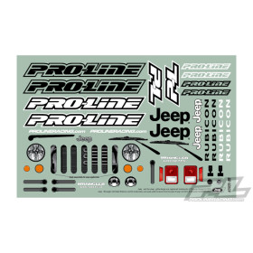 PRO-LINE Karoseria Jeep Wrangler Unlimited Rubicon (do malowania) 1/8 MT (3405-00)