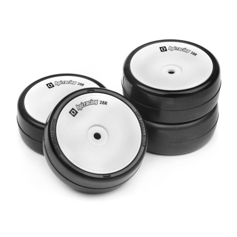 HPI RACING Opony 4szt. 1/10 CHALLENGE TIRE 28R