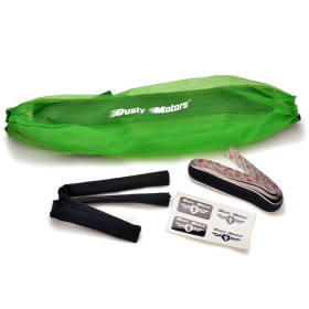 DUSTY MOTORS Cover / ochraniacz do TRAXXAS Slash 4x4 LCG / Rally 1/10 (zielony)