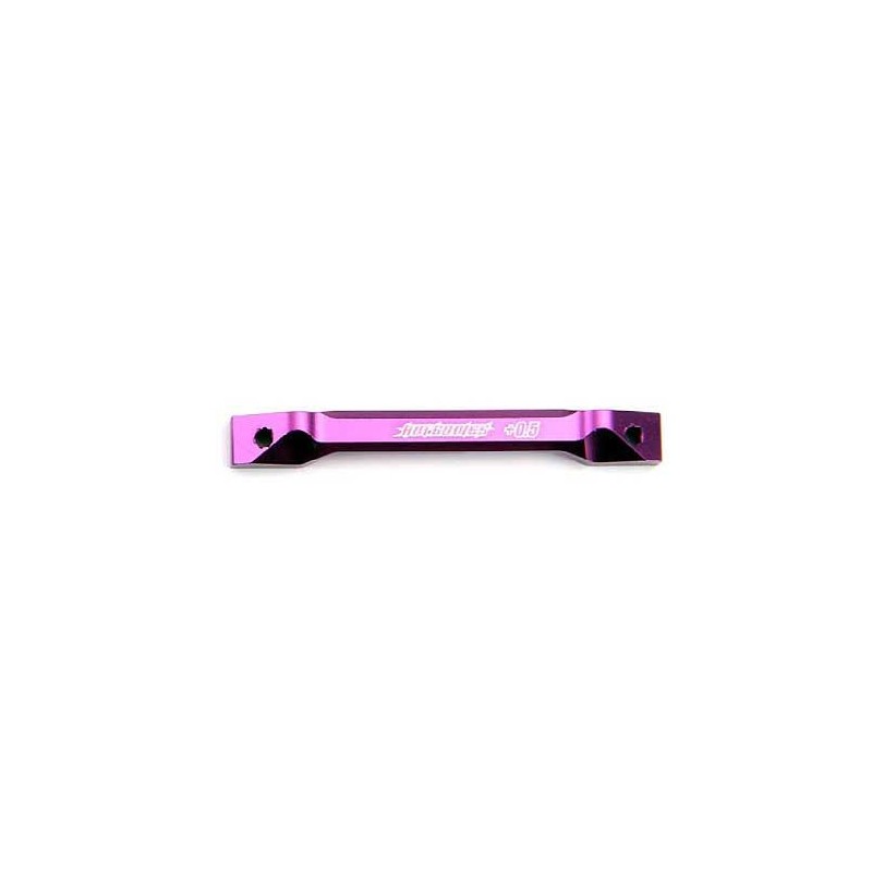 HPI RACING PIVOT BLOCK FRONT REAR (+0.5 DEG PURPLE)