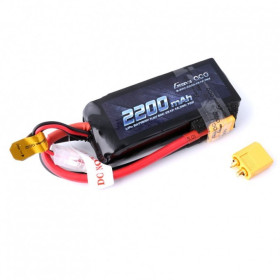 GENS ACE Akumulator LiPo 7,4V 2200mAh 50C 2S do 1/16 1/18 XT60