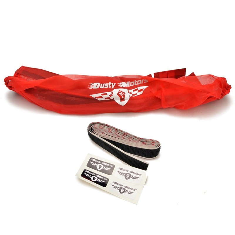DUSTY MOTORS Cover / ochraniacz do TRAXXAS X-Maxx (czerwony)