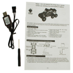 WLTOYS Across 6x6 2.4GHz 1/18 LED (18628)