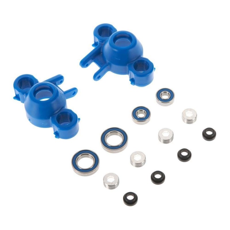 RPM Zwrotnice z łożyskami (niebieska) / Axle Carriers & Oversized Bearings (Blue)