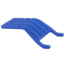 RPM Tylna płyta ochronna podwozia (niebieska) / Rear Skid Plate (Blue) - Traxxas Slash 2WD 5837