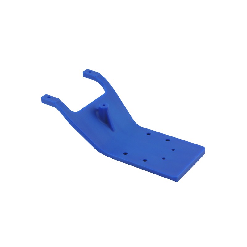 RPM Tylna płyta ochronna podwozia (niebieska) / Rear Skid Plate (Blue) - Traxxas Slash 2WD 5837