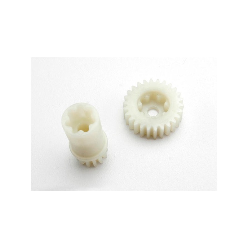 TRAXXAS Zębatki napędu / Gear set, wide ratio 13T & 26T 