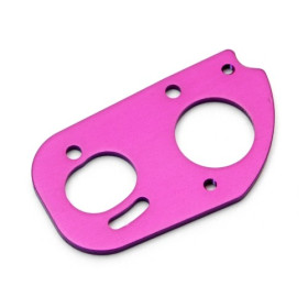 HPI RACING MOTOR PLATE (PURPLE/MICRO RS4)