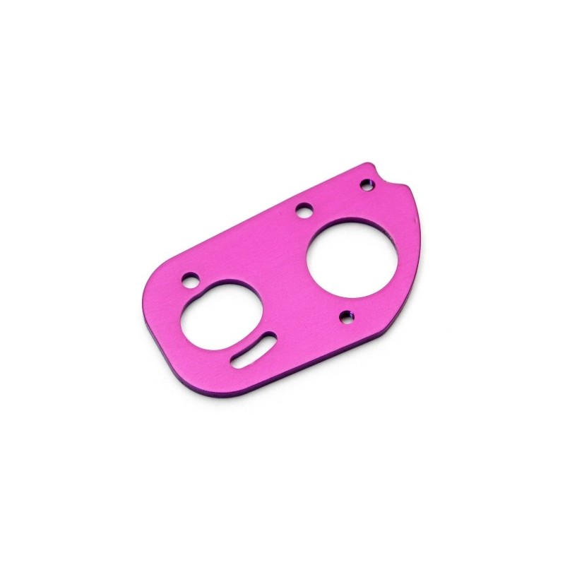 HPI RACING MOTOR PLATE (PURPLE/MICRO RS4)