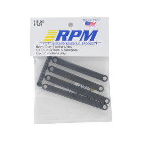 RPM Wahacze 4szt. (czarne)  / Heavy Duty Camber Links (Black) - Traxxas Rustler Stampede 3641 3641A