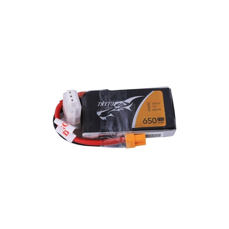 GENS ACE Akumulatory LiPo TATTU 7,4V 650mAh 75C 2S1P XT30