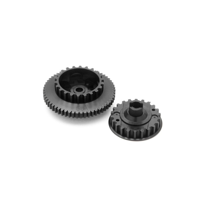 HPI RACING SPUR GEAR SET (MICRO RS4)