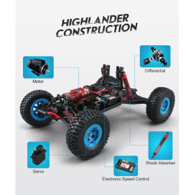 JJRC Auto RC Q39 HIGHLANDER 1:12 4WD (WLTOYS Across 12428)