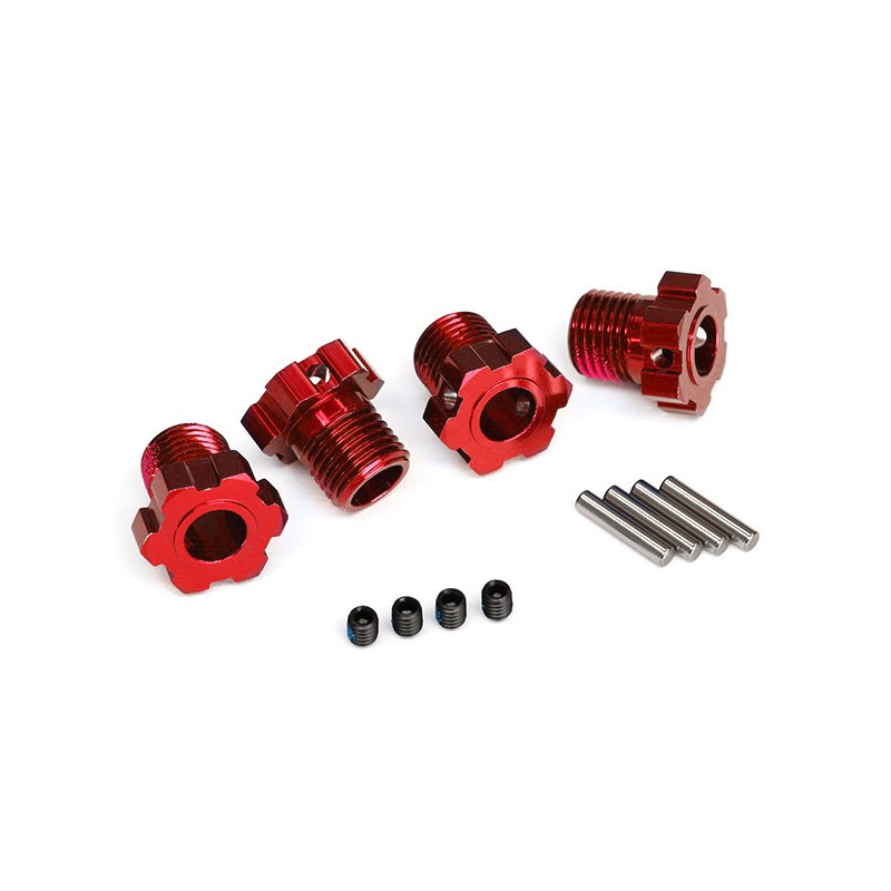 TRAXXAS Komplet piasy kół HEX 17mm