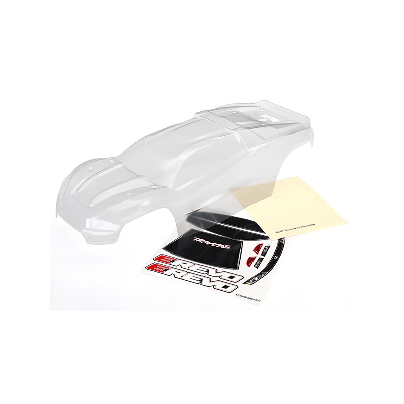 TRAXXAS Karoseria E-Revo - transparentna