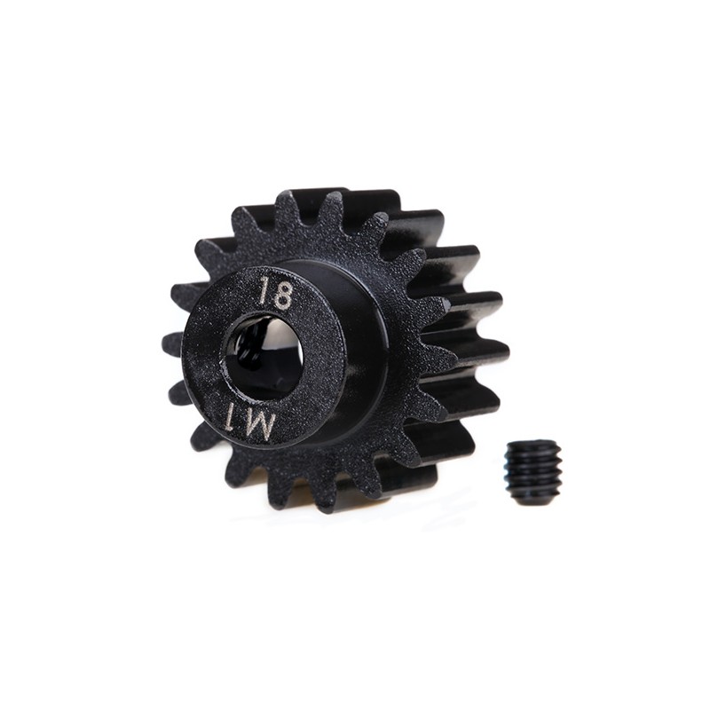 TRAXXAS Zębatka atakująca 18T na wał 5mm, moduł 1