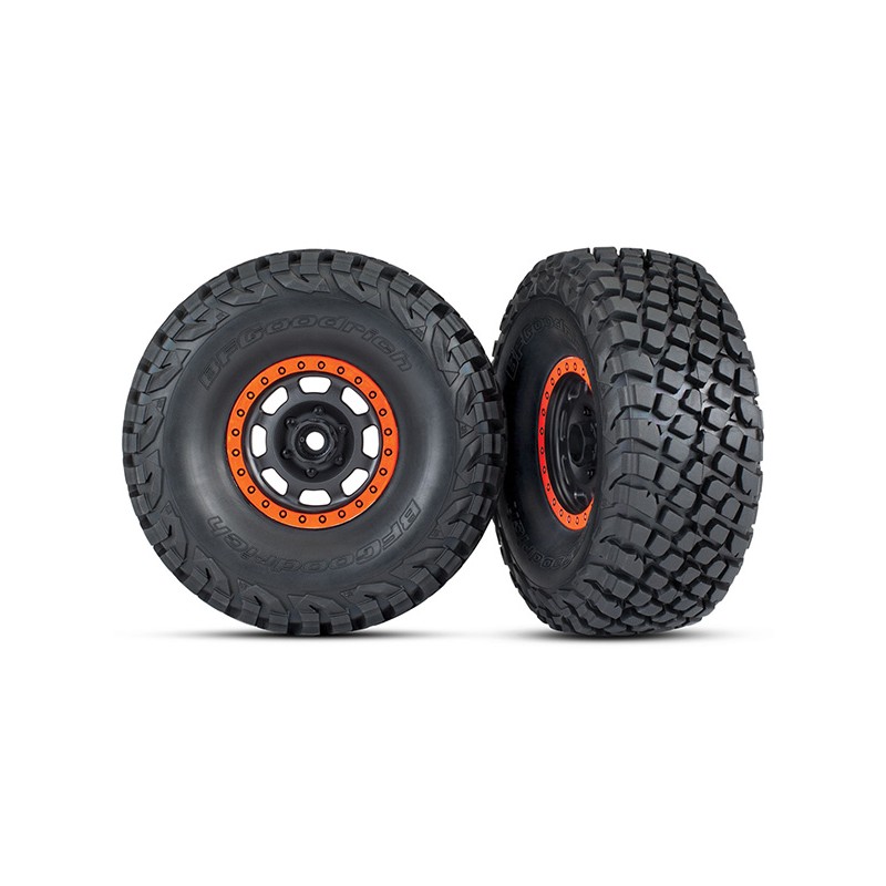 TRAXXAS Komplet kół BFGoodrich Baja KR3