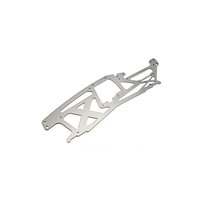 HPI RACING MAIN CHASSIS 2.5MM (SAVAGE X/GREY/LEFT