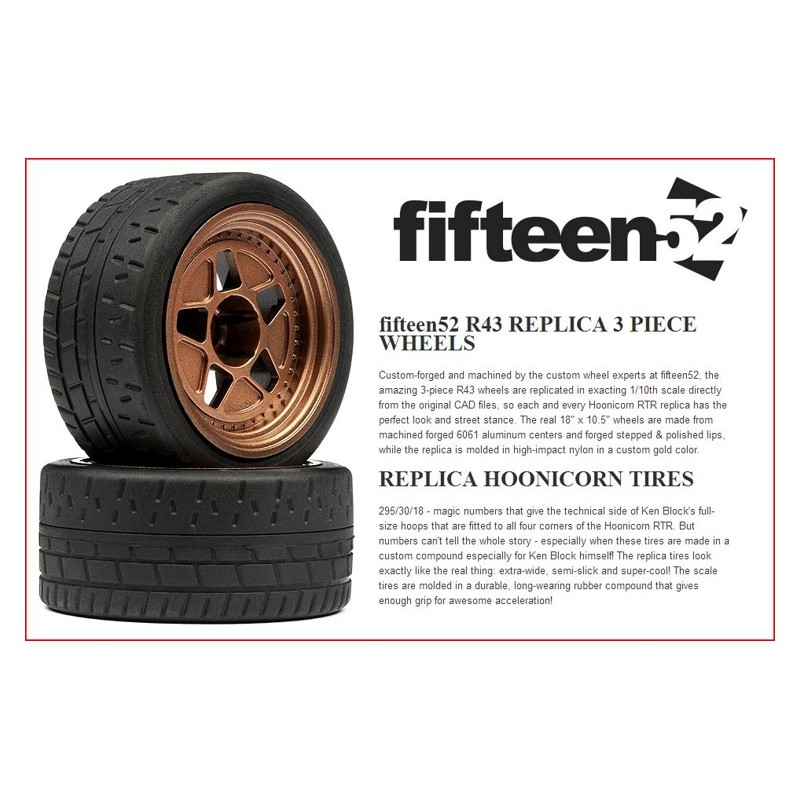 HPI RACING FIFTEEN52 TARMAC R43 WHEEL 48X31MM (10MM OS/2PCS)