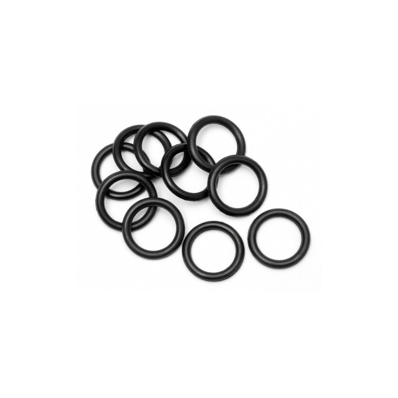 HPI RACING O-RING P10 (10X2MM/BLACK/10PCS)