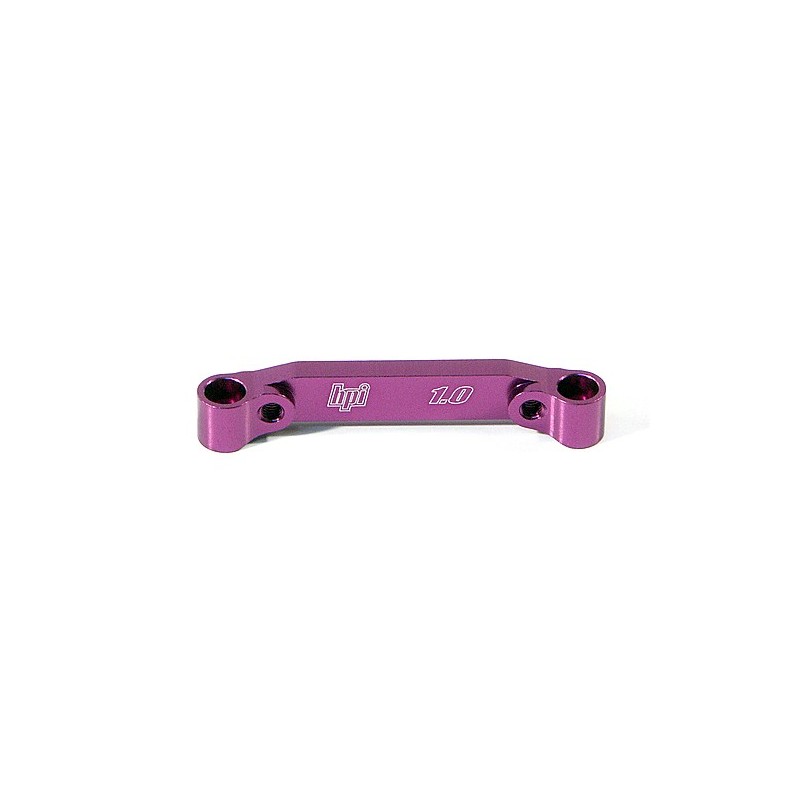 HPI RACING PIVOT BLOCK 1 DEGREES PURPLE ALUMINIUM