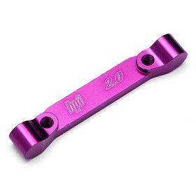 HPI RACING PIVOT BLOCK 2 DEGREES PURPLE ALUMINIUM