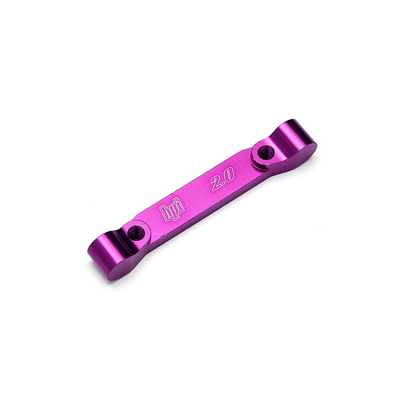 HPI RACING PIVOT BLOCK 2 DEGREES PURPLE ALUMINIUM