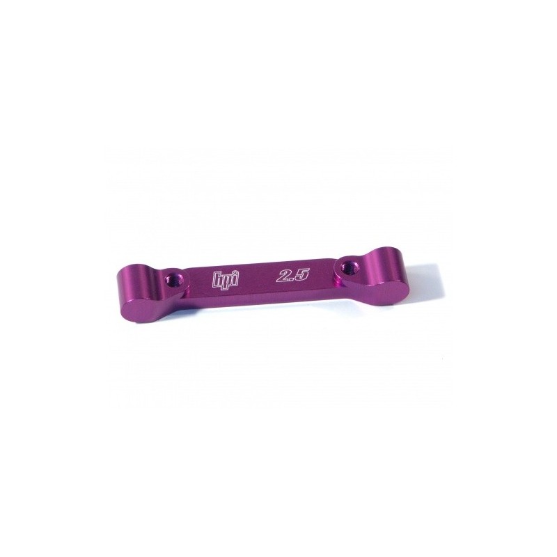 HPI RACING PIVOT BLOCK 2.5 DEGREES PURPLE ALUMINIUM