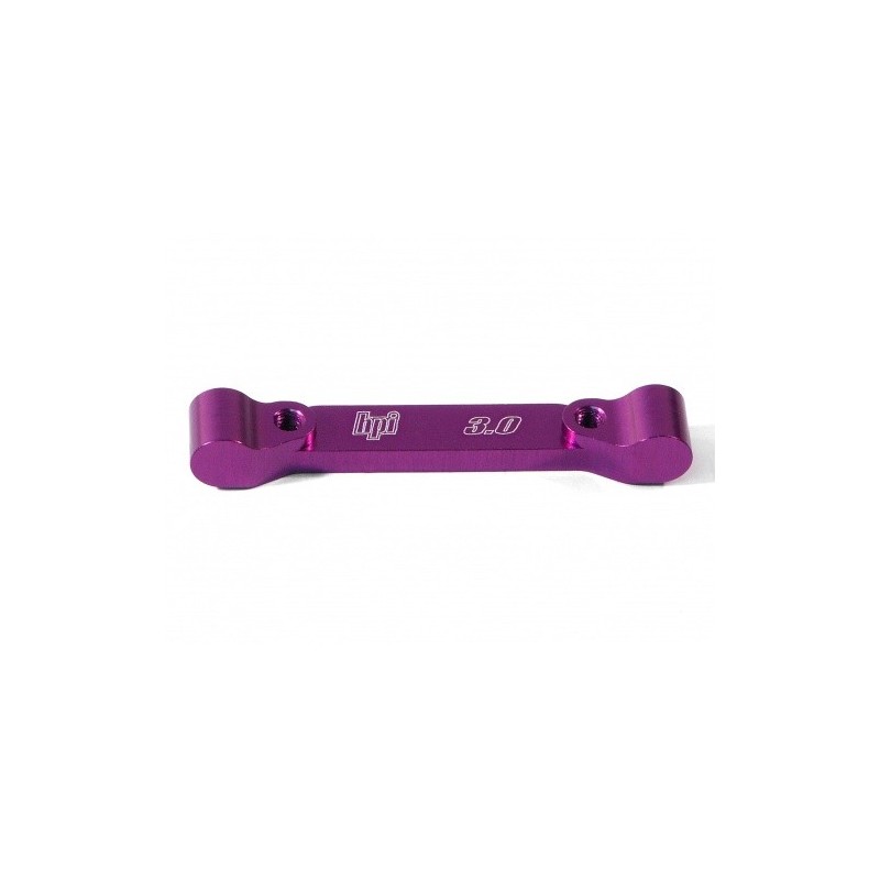 HPI RACING PIVOT BLOCK 3 DEGREES PURPLE ALUMINIUM