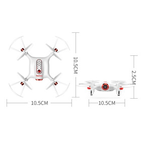 Dron SYMA X20W - Kamera HD, WiFi, FPV, Barometr (Biały)