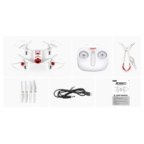 Dron SYMA X20W - Kamera HD, WiFi, FPV, Barometr (Biały)