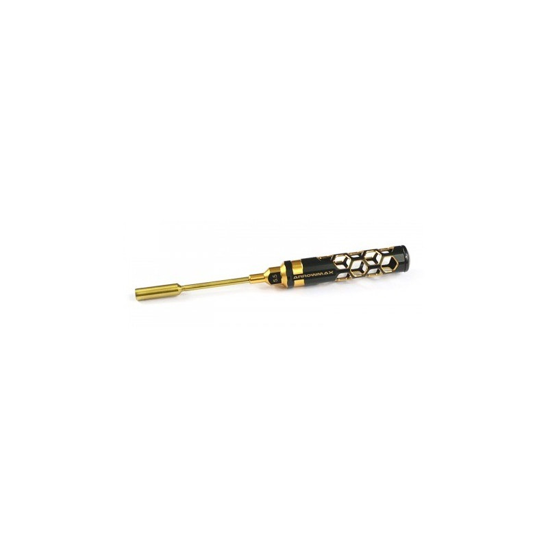 ARROWMAX Klucz nasadowy Arrowmax Black Golden 5,5 x 100 mm (AM-450155-BG)