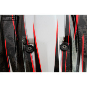 MURAT-RC Podkładki gumowe karoserii 6szt. (niebieskie) do TRAXXAS X-Maxx
