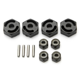 HPI RACING WHEEL ADAPTER (4PCS HEX/PIN NUT/SPRINT)