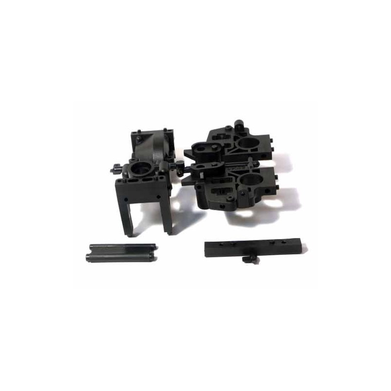HPI RACING GEAR BOX AND BULKHEAD SET
