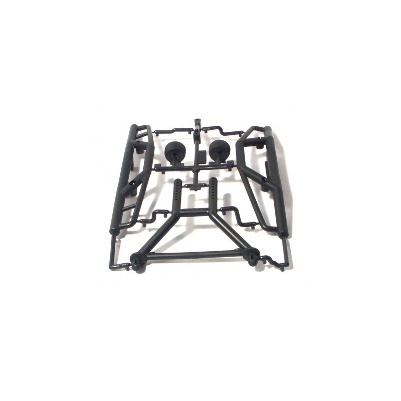 HPI RACING BUMPER SET/LONG BODY MOUNT SET