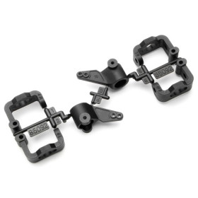 HPI RACING FRONT C HUB (4 AND 6 DEGREES/KNUCKLE ARM SET