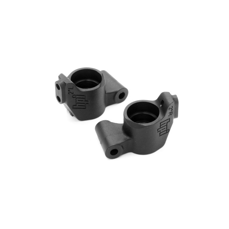 HPI RACING REAR HUB SET (2 AND 3 DEGREES)