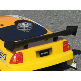 HPI RACING MOLDED WING SET (2 TYPES/1/10 SCALE/BLACK)