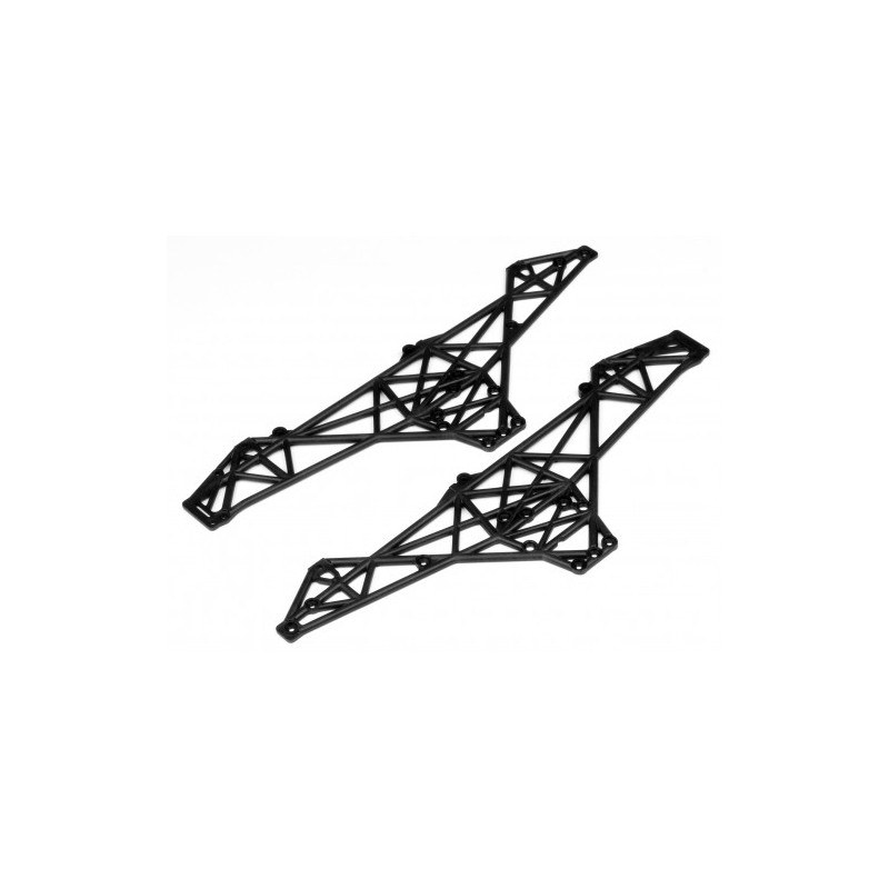 HPI RACING MAIN CHASSIS SET (BLACK)