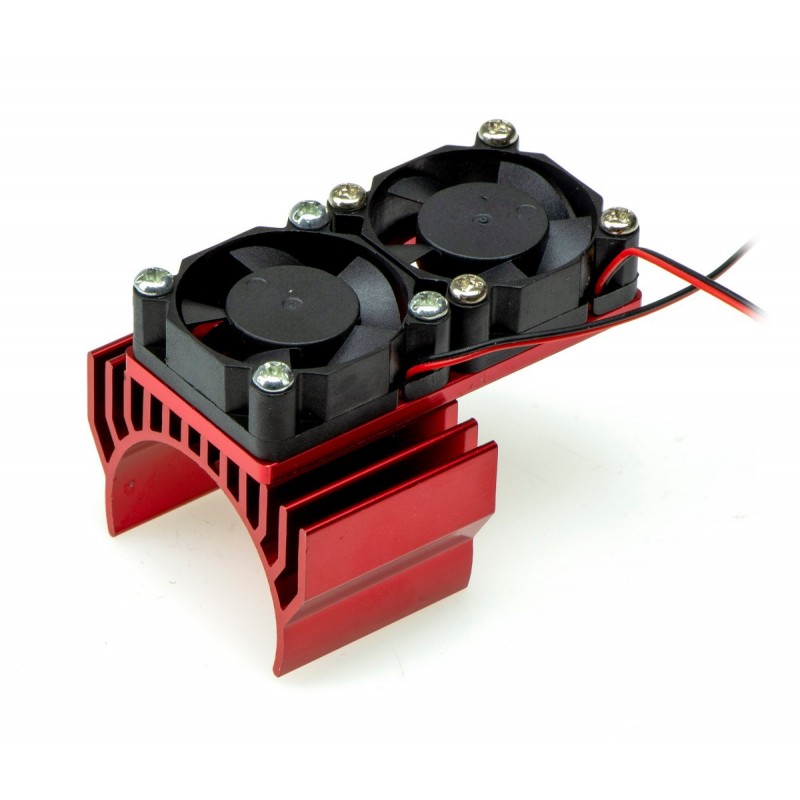 HSP Radiator z podwójnym wentylatorem na silniki 540-550