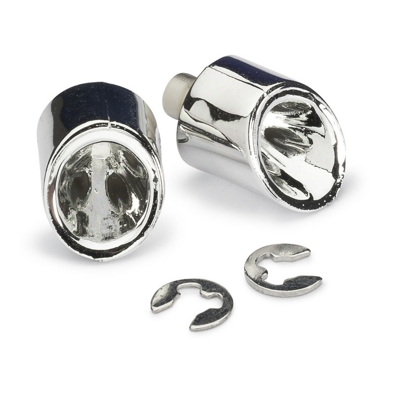 ABSIMA Końcówki tłumików / Muffler Set for Body Chrome 2szt.